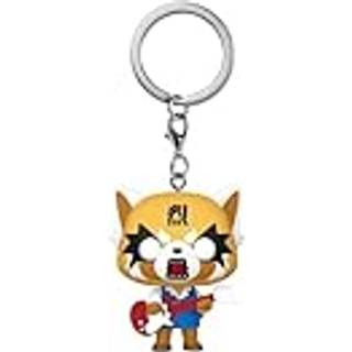 Sanrio POP! Vinyl Keychains 4 cm Aggretsuko w/Guitar Display (12)