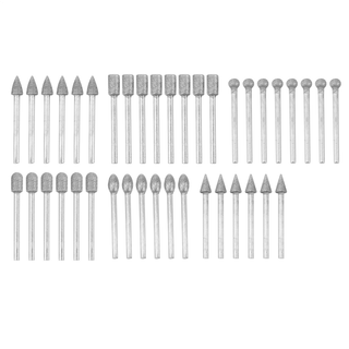 40 dele diamantfræsere stenudskæringssæt til roterende værktøj