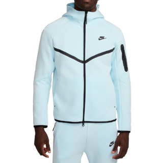 Nike M NK TCH FLC FZ WR HOODIE, M, Blå