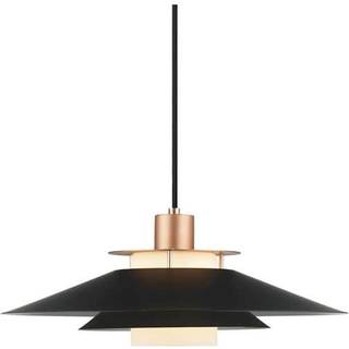 Halo Design RIVOLI PENDEL Ø40 Sort/Kobber Ø40 cm