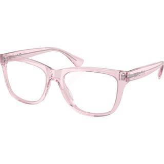 Ralph Lauren Kvinde RA7170U 6190 Optiske stel Acetat Rosa Transparent Firkantet Normal