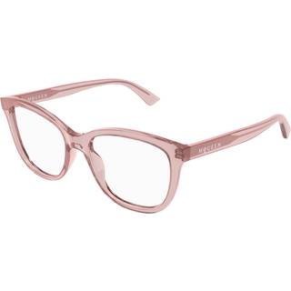 Alexander McQueen AM0487O 004 54 Briller Kvinder - Transparent Red - 54mm