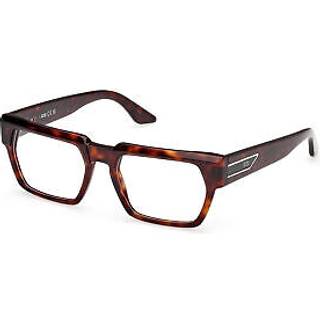 GCDS Unisex GD5042 052 Optiske stel Acetat Havana Firkantet Normal