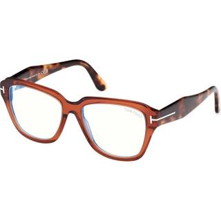 TOM FORD Kvinde FT5988-B 44 Optiske stel Acetat Orange Firkantet Normal