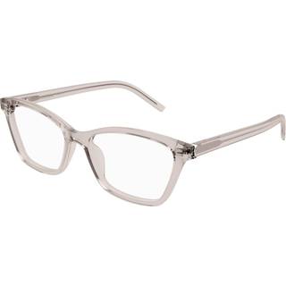 SAINT LAURENT Kvinde SAINT LAURENT SL M128 009 Optiske stel Acetat Rosa Transparent Cat Eye Antiblænding