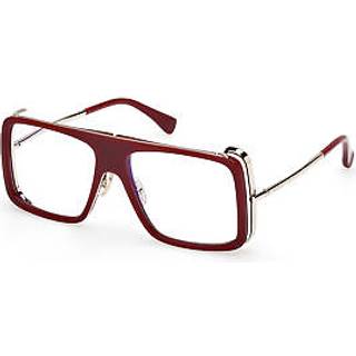Max Mara Kvinde MM5172-B 069 Optiske stel Acetat Bordeaux Pilot Normal