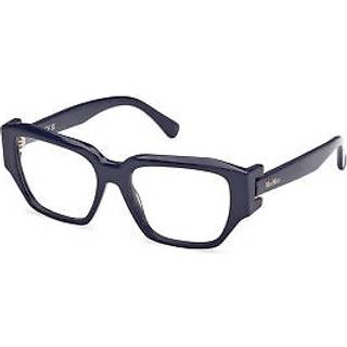 Max Mara Kvinde MM5182 090 Optiske stel Acetat Blå Rund Normal