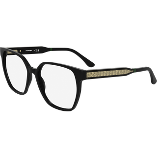 Lacoste Kvinde L2978 001 Optiske stel Bio-injekt Sort Firkantet Normal