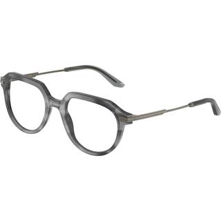 Dolce & Gabbana Mand DG3402 3449 Optiske stel Acetat Grå Transparent Pantos Normal