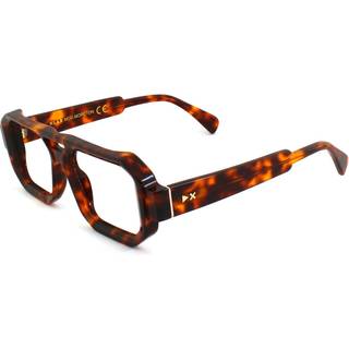 XLAB Unisex MORETON Optiske stel Acetat Mørk skildpadde Firkantet Antiblænding Antiriflesso