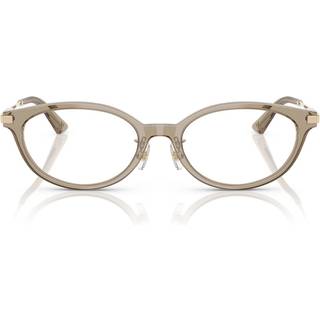 Jimmy Choo Kvinde JC3029D 5051 Optiske stel Acetat Brun Transparent Rund Normal