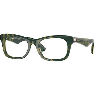 Burberry BE2422F Asian Fit 4125 52 Briller Kvinder Grøn - Checkered Green - 52mm
