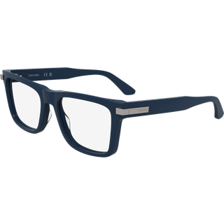 Calvin Klein Mand CK25514 400 Optiske stel Acetat Blå Firkantet Normal