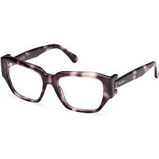 Max Mara Kvinde MM5182 052 Optiske stel Acetat Havana Rund Normal