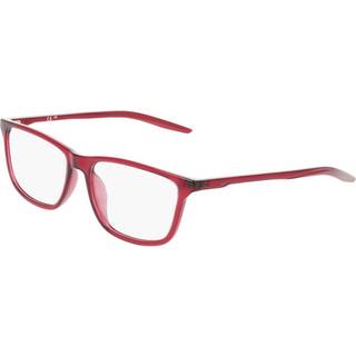 Nike 7018 601 56 Briller Mænd Rød - Transparent Dark Team Red - 56mm