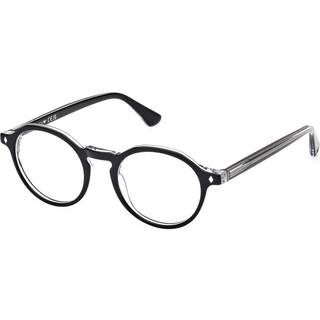 Web Unisex WE5440 001 Optiske stel Acetat Sort Rund Normal