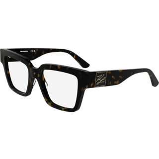 Karl Lagerfeld Unisex KL6196 242 Optiske stel Acetat Havana Firkantet Normal