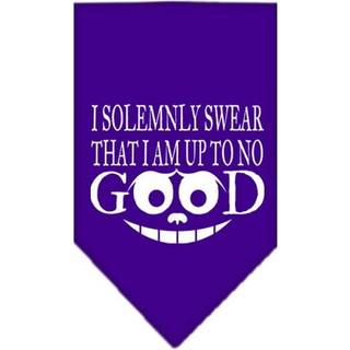 Upp till ingen bra skärmtryck bandana lila liten