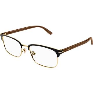 Gucci Mand GG1448O 002 Optiske stel Metal Guld Transparent Firkantet