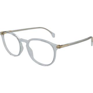Gucci Mand Gucci GG0551O 018 Optiske stel Acetat Grå Transparent Rund