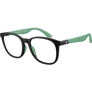 Emporio Armani Børn EK3004 5001 Optiske stel Injiceret Sort Transparent Pantos Normal