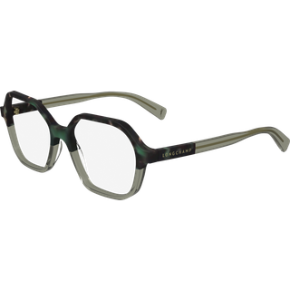 LONGCHAMP Donna LO2740 311 Optiske stel Acetato Verde Squadrata Normale