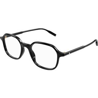 Montblanc Mand Montblanc MB0292O 001 Optiske stel Acetat Sort Geometrisk