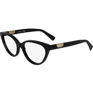 LONGCHAMP Kvinde LO2764 001 Optiske stel Acetat Sort Cat Eye Normal