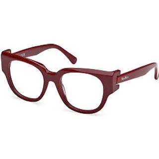Max Mara Kvinde MM5183 069 Optiske stel Acetat Bordeaux Rund Normal