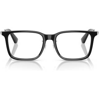 Burberry Mand BE2426D 3001 Optiske stel Acetat Sort Transparent Firkantet Normal