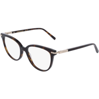 Ferragamo Kvinde SF3026 242 Optiske stel Acetat Havana Sommerfugl Normal