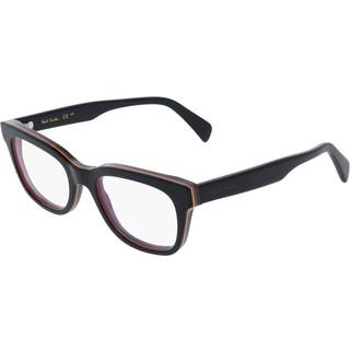Paul Smith PS25606 Meade 001 52 Briller Mænd Black - Black On Multistripes Laminate - 52mm