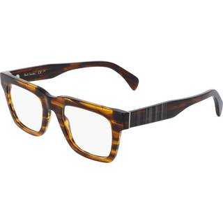 Paul Smith PS25607 Metcalf 211 50 Briller Mænd Brun - Striped Amber Yellow Brown - 50mm