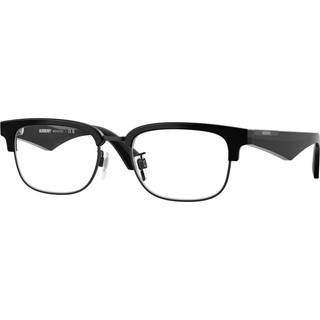 Burberry Mand BE2424D 3001 Vista -rammer Injiceret Sort Transparent Firkantet Normal