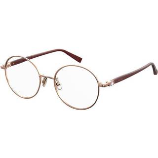 Max Mara Kvinde Mm 1402/f DDB Optiske stel Outlet Metal Guld Rund