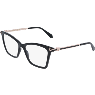 Ferragamo Donna SF3024 001 Optiske stel Acetato Nero Cat Eye Normale