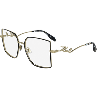Karl Lagerfeld Kvinde KL359 714 Optiske stel Metal Guld Firkantet Normal