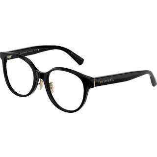 Tiffany Kvinde TF2264D 8001 Optiske stel Acetat Sort Transparent Rund Normal