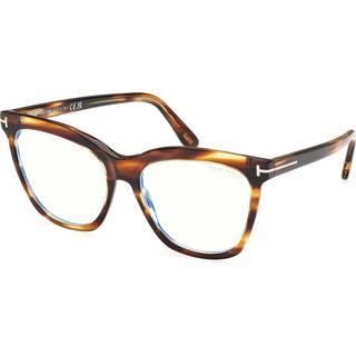TOM FORD Kvinde FT6042-B 055 Optiske stel Acetat Havana Sommerfugl Normal