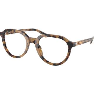 Michael Kors Mand MK4129 REDWOOD 4006 Optiske stel Acetat Skildpadde Transparent Rund Normal