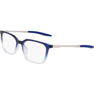 Nike 7227 416 54 Briller Mænd Blue - Shiny Faded Void Blue Clear - 54mm
