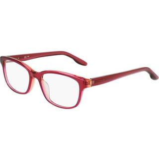 Nike 7165 654 52 Briller Kvinder Rød - Transparent Berry Red On Pink Laminate - 52mm