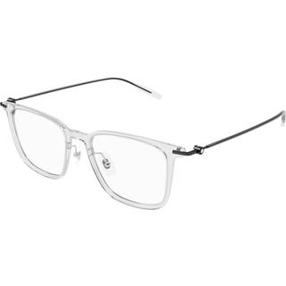 Montblanc Mand MB0354O 003 Optiske stel Injiceret Krystal Transparent Firkantet