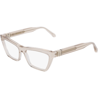 Salvatore Ferragamo SF3021 259 54 Briller Kvinder Brun - Transparent Beige Brown - 54mm