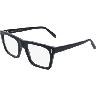 Ferragamo Mand SF3029 001 Optiske stel Acetat Sort Firkantet Normal