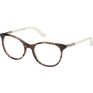 Guess Kvinde GU2657-N 048 Optiske stel Acetat Brun Rund Normal