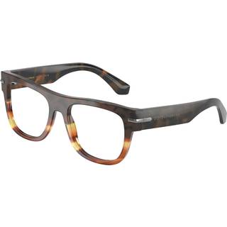 Dolce & Gabbana Mand DG3407 3438 Optiske stel Acetat Brun Transparent Firkantet Normal