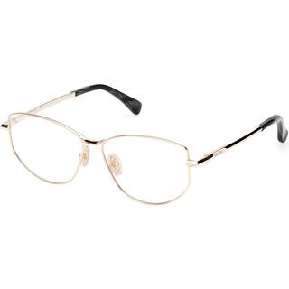 Max Mara Kvinde MM5153 032 Optiske stel Metal Guld Rund Normal
