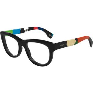 Gucci Mand GG1751O 002 Optiske stel Acetat Sort Transparent Firkantet