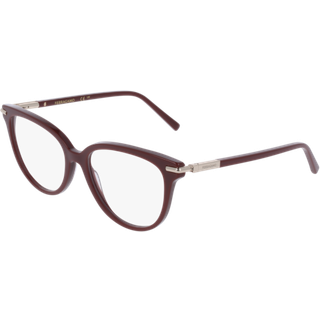 Ferragamo Kvinde SF3026 606 Optiske stel Acetat Bordeaux Sommerfugl Normal